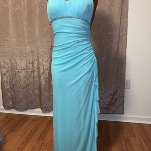 Aqua BLONDE NITES prom dress